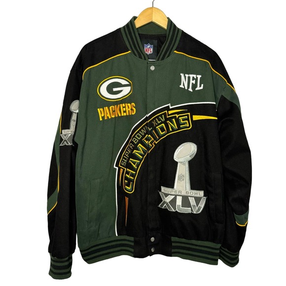 NFL Other - NFL Green Bay Packers Super Bowl Champions XLV  Varsity Jacket